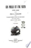Les mille et une nuits contes arabes traduits par A. Galland
