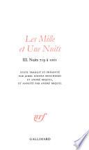 Les mille et une nuits: Nuits 719 à 1001