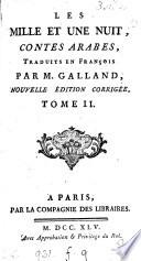 Les milles et une nuit, tr. par m. Galland