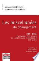 Les miscellanées du changement