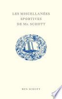 Livre Les Miscellanées sportives de Mr. Schott