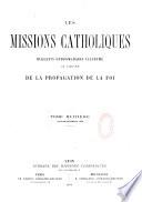 Les Missions catholiques