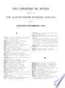 Les Missions catholiques