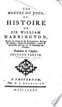 Les moeurs du jour; ou, Histoire de Sir William Harrington
