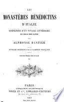 Les monastères bénédictins d'Italie