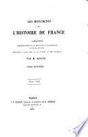 Les Monuments de l'histoire de France. Catalogue des productions de la sculpture, de la peinture et de la gravure relatives à l'histoire de la France et des Français
