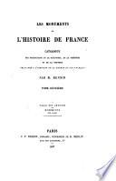 Les Monuments de l'histoire de France. Catalogue des productions de la sculpture, de la peinture et de la gravure relatives à l'histoire de la France et des Français