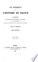 Les Monuments de l'histoire de France