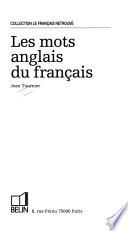Les mots anglais du français