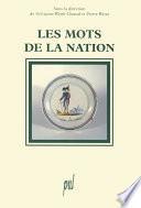 Les Mots de la nation