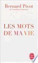 Les mots de ma vie