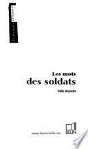 Les mots des soldats