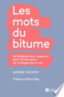 Les mots du bitume - Petit dictionnaire de la langue de la rue
