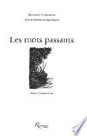 Les mots passants