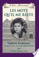 Les Mots Qu'il Me Reste