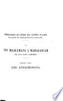 Les Musulmans à Madagascar et aux îles Comores