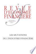 Les mutations de l'industrie financière