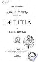 Les mysteres de la cour de Londres par G.-M.-W. Reynolds