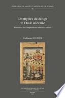 Les mythes du deluge de l'Inde ancienne