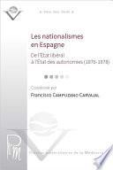 Les nationalismes en Espagne