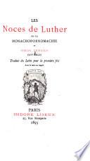 Les noces de Luther