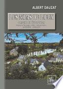 Les Noms de lieux : origine et évolution