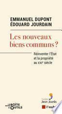 Les nouveaux biens communs ?