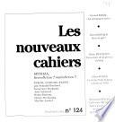 Les Nouveaux cahiers