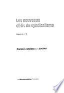 Les nouveaux défis du syndicalisme
