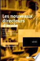 Les nouveaux directeurs d'école