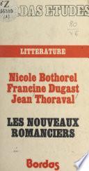 Les nouveaux romanciers