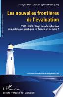 Les nouvelles frontières de l'évaluation