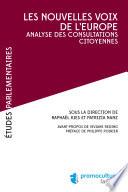 Les nouvelles voix de l'Europe