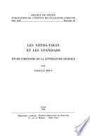 Les Nātha-yogin et les Upaniṣads