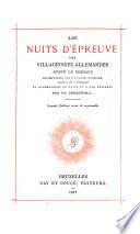 Les nuits d'epreuve des villageoises allemandes avant le mariage. Diss. 2. ed