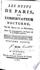Les nuits de Paris ou l'observateur nocturne