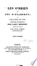 Les O'Brien et les O'Flaherty ou l'Irlande en 1793, histoire nationale