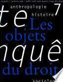 Les objets du droit