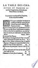 Les observations de plusieurs singularitez et choses mémorables, trouvées en Grèce, Asie, Judée, Egypte, Arabie, et autre pays estranges ..