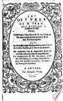 Les Oeuures de M. François Rabelais ... Contenant cinq liures de la vie, faicts,&dits heroïques de Gargantua,&de son fils Pantagruel. Plus la Pronostication Pantagrueline, auec l'oracle de la diua Bacbuc,&le mot de la Bouteille. De nouueau veu&augmenté de ce qui s'ensuit, outre les autres impressions. Les nauigations&Isle sonnante. L'Isle des Apedefres, La cresme Philosophale, auec vne Epistre Limosine, etc
