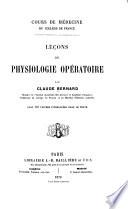 Les oeuvres de Claude Bernard
