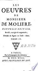 Les oeuvres de Monsieur de Molière
