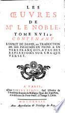 Les oeuvres de Mr Le Noble