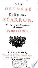 Les oeuvres de Scarron
