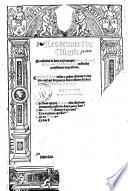 Les oeuvres de Virgile. Translatees [en vers] de latin en francoys [Les Géorgiques et Bucoliques par Michel de Tours et l'Enéide par Octovien de Saint-Gelais], rt [sic] nouvellement imprimées, veues et corrigees oultre les precedentes impressions...