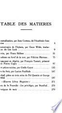 Les Oeuvres libres
