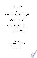 Les opérations militaires de Jules César