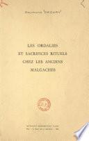 Les ordalies et sacrifices rituels chez les anciens Malgaches