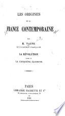Les origines de la France contemporaine