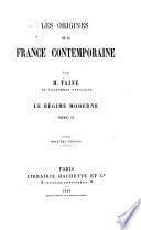 Les origines de la France contemporaine